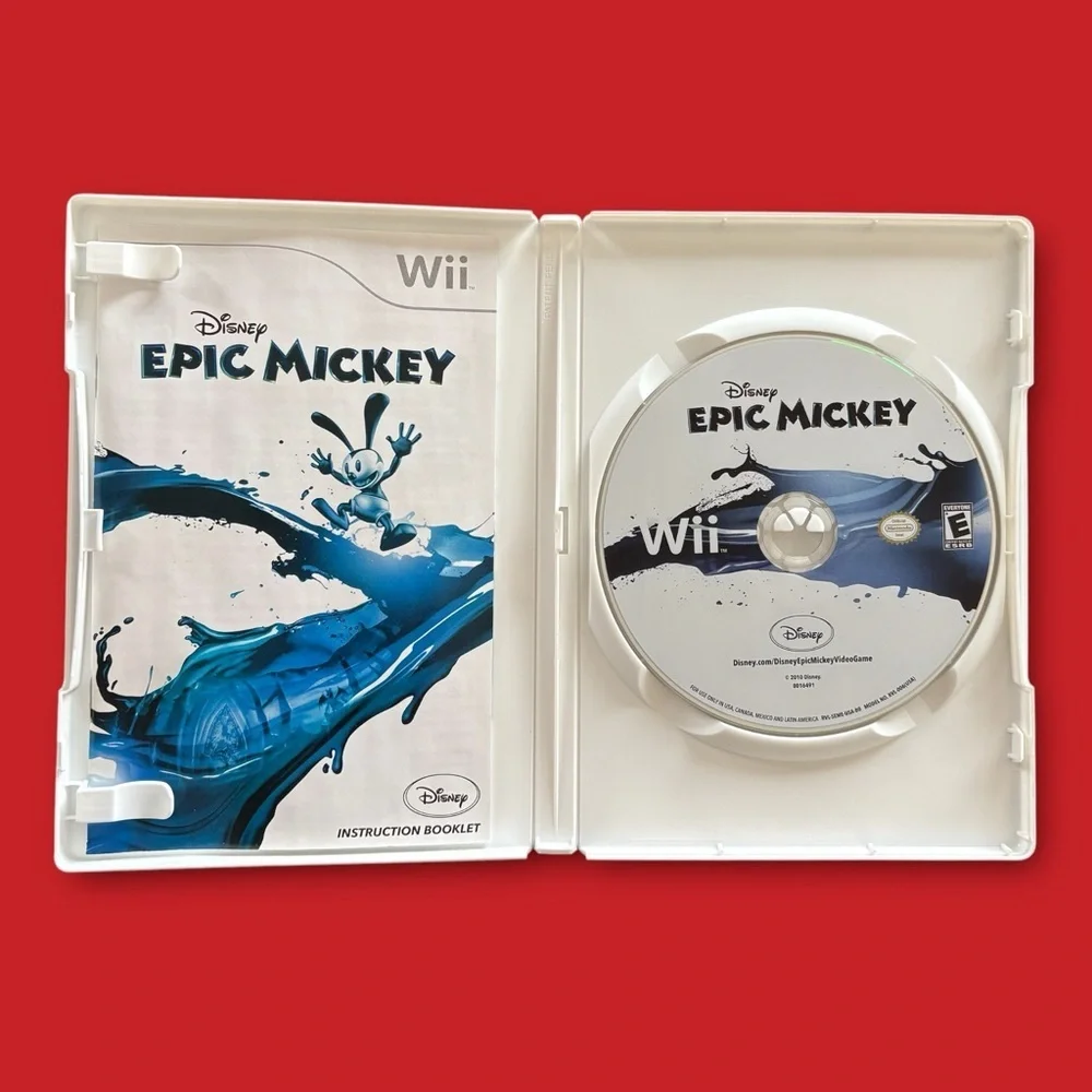 Wii Disney Epic Mickey (Nintendo Wii, 2010)